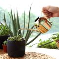 Stainless Steel Watering Can Bonsai Plants Handheld Water Pot with Long Spout Indoor Outdoor Watering Plants Flower Garden Tool. 