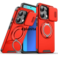 Shockproof Casing For Xiaomi Redmi Note 14 13 Note13 Note14 Pro Plus 14Pro 13Pro 5G 4G 2025 Phone Case TPU PC Slide Protection Ring Back Cover. 