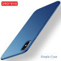 HOT For iPhoneX Case ZROTEVE Luxury Ultra Silm Frosted Hard PC Cover On iPhone X XR XS Max 10 iPhonexr iPhonexs iPhone10 Phone Cases. 