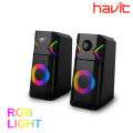 Havit Gamenote RGB LED Gaming Stereo Speaker SK201 for Gamers PC & Laptop. 
