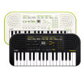 Casio SA-50/51 - Portable Keyboard  with power Adaptor  (32 mini keys) Electric Organ SA 50 SA 51 Models - Black/ White Musical instrument piano keys. 