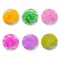 Pawaca Rainbow Rubber Bands Refills Bundle Loom Kit: 4500 Rainbow Bands 15 Colors 6 Hooks 50 Colorful Beads 48 S-clips 6 Silicone Charms 2 Y-shape Looms 2 Monster Tailloom Board. 