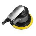 Pneumatic Tools Polishing Machine 5 Inch Round Polished Grinding Hand Tool Air Sander Sandpaper Random Orbital Grinder. 