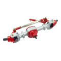 Metal Front & Rear Bridge Axle with Drive Shaft for MN D90 D91 D96 D99S MN-90 MN99S 112 RC Car Upgrade Parts,2. 