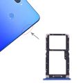 SIM Card Tray + SIM Card / Micro SD Card for Xiaomi Mi 8 Lite(Blue). 