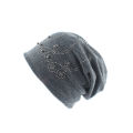 【EleganceEssence】Fashion Pearl Winter Hat Women Solid Color Rhinestone Skullies Beanies Female Autumn Beanie Caps Soft Warm Cotton Hats Ladies. 