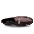 New trend men leather shoes black brown loafers footwear for mens genuine leather casual adult shoe fashion flats shoes man. 