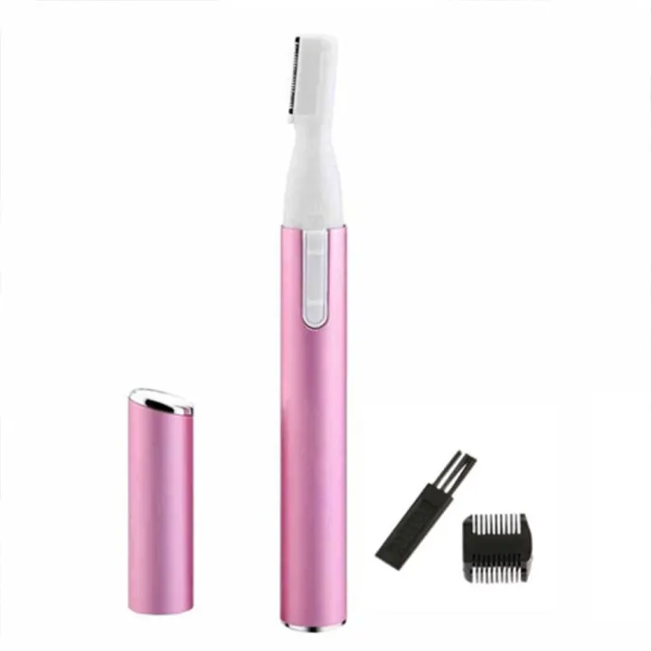 Electric Eyebrow Shaver Remover Body Hair Blade Razor Trimmer Epilator Scissors