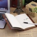 Vintage Hardcover Notebook Spiral Faux Leather Dairy Note Book School Office Supply For Students Business Notebooks Making Notes. 
