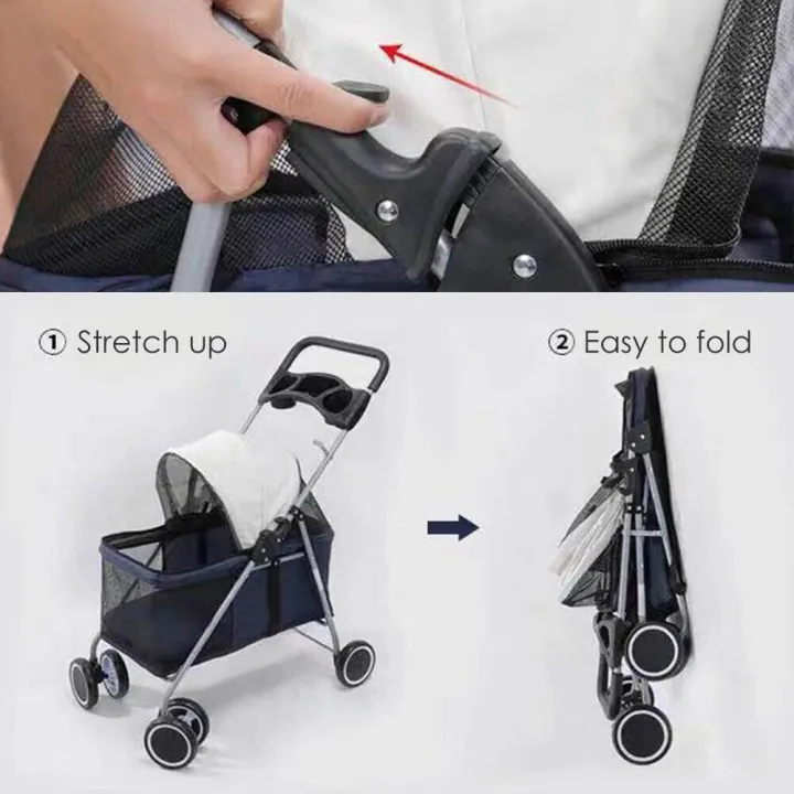 Pet%20Trolley%20/%20Pets%20Stroller%20/%20Cat%20Stroller%20Dog%20StrollerPet%20Foldable%20Trolley%20pet%20Stroller%20Puppy%20stroller%20Cat%20stroller%20car%20-%20Image%205