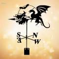 Weather Vane Wind Direction Indicator Wind Vane Garden Decor. 
