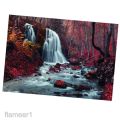 PVC Aquarium River Background Poster Fish Tank Wall Paper Sticker Decoration. 