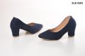 Women’s Black Block Heel Pumps. 