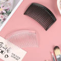 1 Pieces Plastic Side Hair Twist Comb French Twist Comb Hair Clips with Teeth for Fine Hair Accessories Women Girls. 
