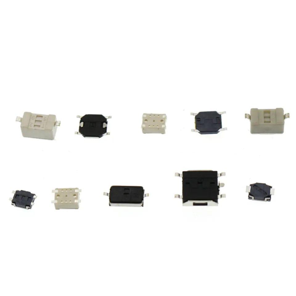 Lot De 250 Boutons Pour Télécommande De Voiture – Microswitch Tactile – Idéal Réparation Ou Bricolage