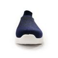 Kids SPLENDOR Knitted Navy Blue Casual Shoes - TUK. 