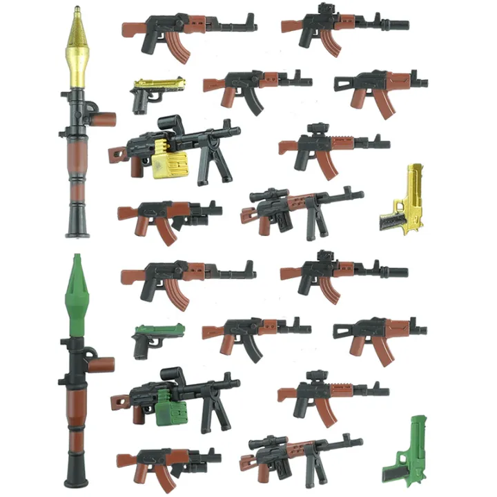 Modern City SWAT Commando Special Forces Military Building Blocks Army ...