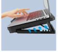 N99 Gaming Laptop Cooling Pad 15-17 inch Laptop For Large 2 Fans 140mm With Screen Cooler AdjustableStand Pad Cooling For Laptop Notebook MacBook. 