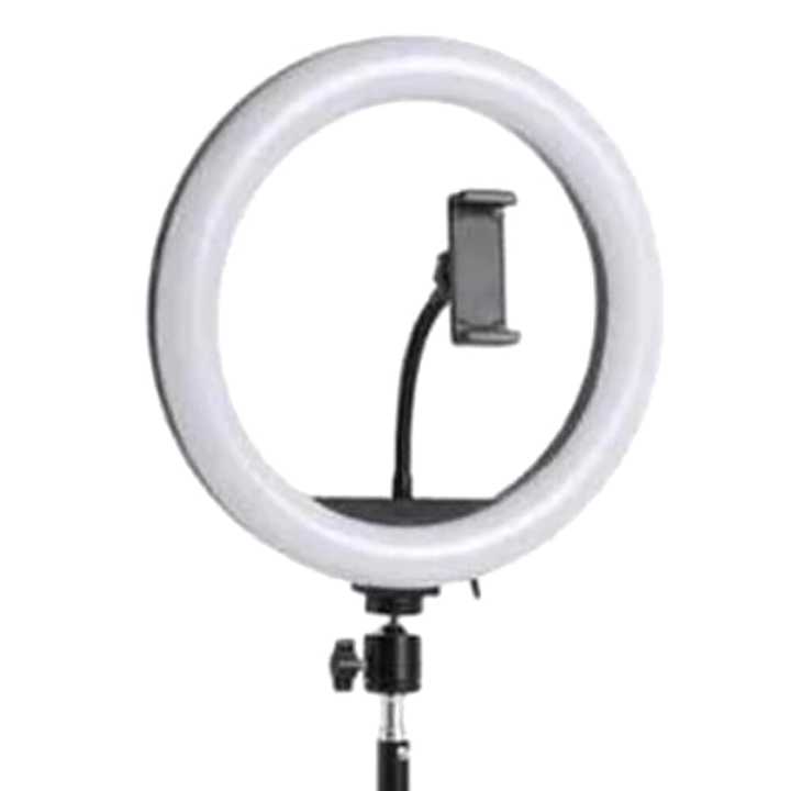 Cell Phone Stander With LED Ring Light