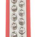 Terminal Power Distribution Block Kit Power Distribution Block Bus Bar Precise Aluminum Alloy Portable Red for Boat for Truck. 