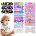 50pcs 60pcs Cartoon Kawaii Band Aid Children Kids Skin Patch Wound Dressing Plasters for First Aid Strips Tape Adhesive Bandages. 