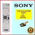Sony DVD system Audio Remote controller & Free Batteries. 