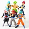 Dragon Ball Z Super Goku Vegeta Broly Super Saiyan Ultra Instinct Collection Action Figure Toy 16cm Japan Famous Anime Comic Character Mini - Figures. 