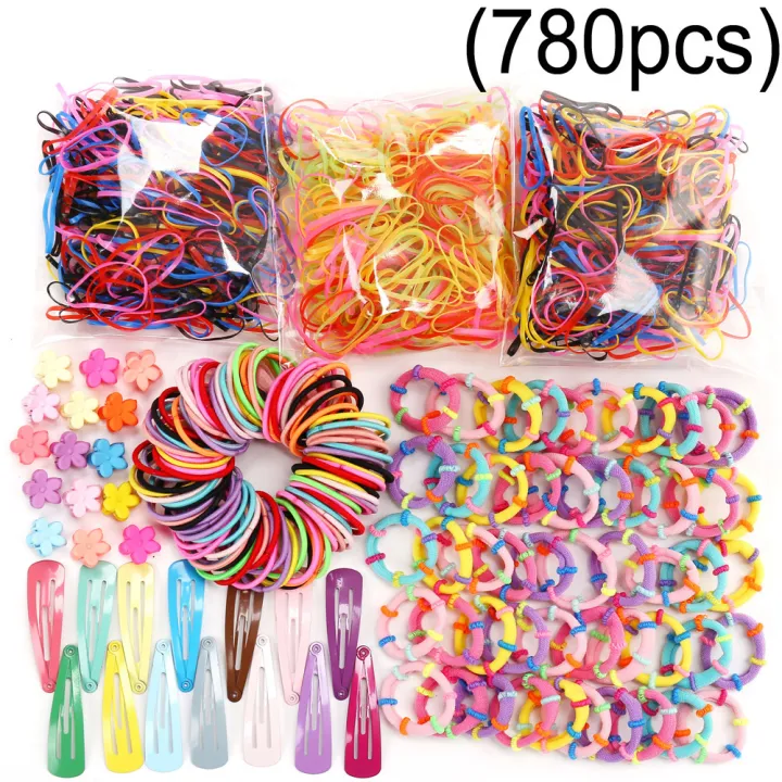 780pcs%20Girls%20Hair%20Accessories%20Set%20with%20Box%20Elastic%20Ties%20Hair%20Band%20Metal%20Buckle%20Hairpin%20Flower%20Hair%20Claw%20Birthday%20Gift%20for%20Girls%20Teens%20-%20Image%203
