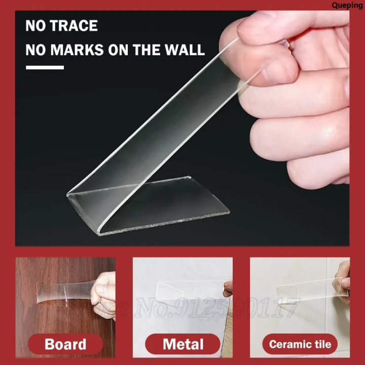 QuepingSpecial%20Tape%203M%20VHB%20Acrylic%20Transparent%20Double%20Sided%20Tape%20Clear%20Waterproof%20Heavy%20Duty%20Mounting%20Tape%20For%20Photo%20frame/Phone/LED/Car%20Accessories%20-%20Image%203