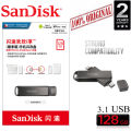 Sandisk iXpand Flash Drive Luxe OTG Lightning USB Type C 64GB 128GB 256GB USB Pen Flash Drive. 