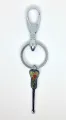 Stainless-Steel Key Ring Tags. 