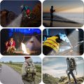 Mini LED COB Flashlight, 800 Lumens COB 4 Modes Flashlights Rechargeable Mini LED Keychain Flashlight with Bottle Opener, Magnet Design, Hook, Waterproof Pocket Light for Daily Use [Energy Class A+++]. 