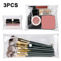 Simple Transparent PVC Makeup Bag Portable Cosmetic Bags Foundation Brush Jewelry Organizer Storage Package Case Travel Wash Bag. 