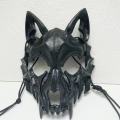 Halloween 3D Skeleton Masks Horror Skull Half Face Mask Horror Demons Wolf Cosplay Costume Ball Carnaval Party Props Mask Masque. 