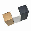 100pcs/lot White Black Brown Kraft Paper Diy Crafts Packing Box Paperboard Package Box Small Perfume Bottle Foldable Pack Box. 