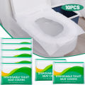 10/30/50Pcs/Pack Disposable Toilet Seat Cover Paper Waterproof Travel Safety Travel Toilet Seat Pad Bath. 