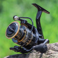 Fishing Reel HE7000 Max Drag Small Portable 10kg 5.2:1 High Speed Metal Spool Spinning Reel Saltwater Reel carp Reel Fishing. 