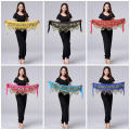 Dancewear Triangle Hip Scarf Belly Dance Coins Belt Fashion Waist Chain Belly Dance Waist Chain Women Waist Chain. 