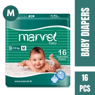 Marvel Baby Diapers - Medium - 16 pcs