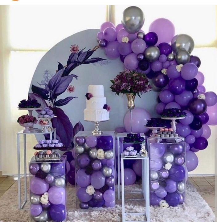 GLORIOUS%20Party%20Balloons%20Pack%20of%2010-%20Metallic%20Chrome%20Purple%20Balloons%20and%20Purple%20Confetti%20Latex%20Helium%20Balloons%20With%20Ribbon%20-%2012%20Inch%20Balloon%20Decoration%20Pack%20-%20Image%203