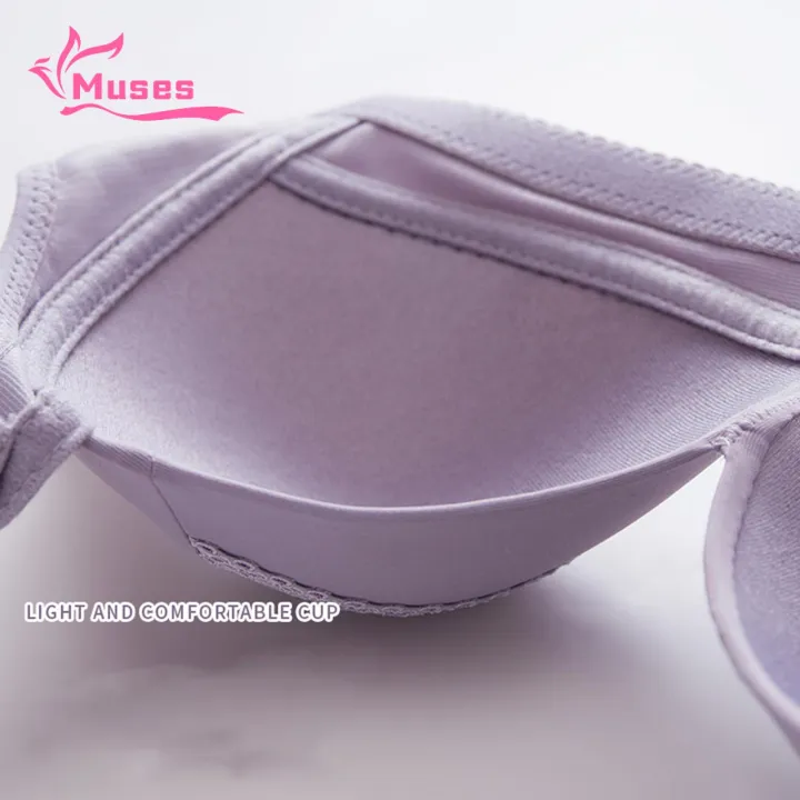 Muses%20Mall%20Women%20Bra%20Solid%20Color%20Sturdy%20Buckle%20Brassiere%20-%20Image%204