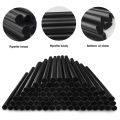 Large Plastic Drinking Straws Long Boba Bubble Tea Straw Set For Drinks Individually Packed Drinkware Bar Accessories. 