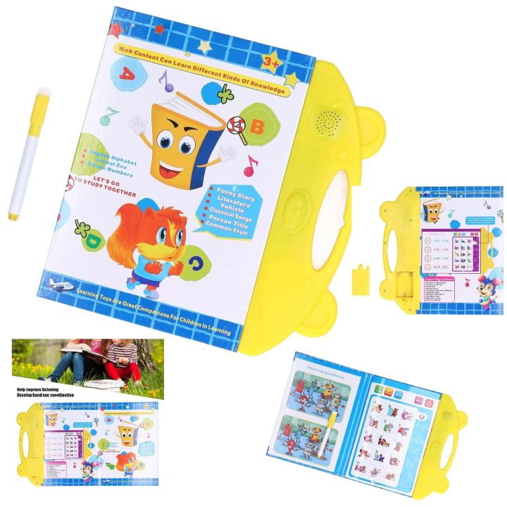 Musical English Educational Phonetic Learning Sound Book for Preschool Kids | Study Guide/ ABC Learning e-Book Intelligence Book Interactive Children Study Book