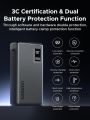 UGREEN 12000mAh Car Battery Jump Starter Zero Voltage Switch 1000A UltraSafe Powerbank Emergency Power Supply with LED Light. 