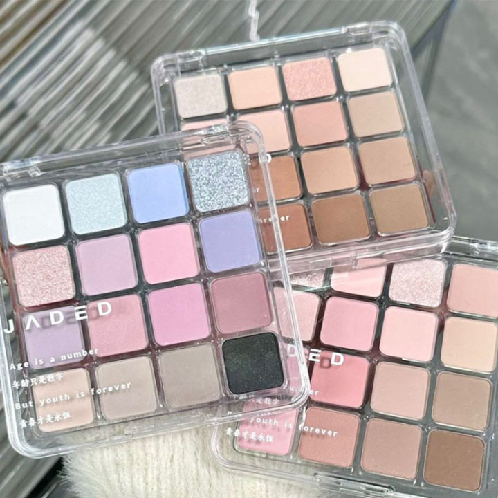 New%20Matte%20Eye%20Shadow%20Square%2016%20Color%20Eyeshadow%20Palette%20Matte%20Pearlescent%20Sequins%20Blush%20Eyeshadow%20Highlighter%20Contouring%20Serum%20-%20Image%202