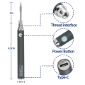 Cordless Soldering Iron Kit Adjustable Temperature Soldering Pen Metal Electronic Welding Tool Pen with 3 Tips. 