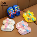 Yfashion Children Cute Cartoon Clogs Summer Beach Slippers Sandals Cave Hole Baby Shoes For Boys Girls Aged 1-4. 