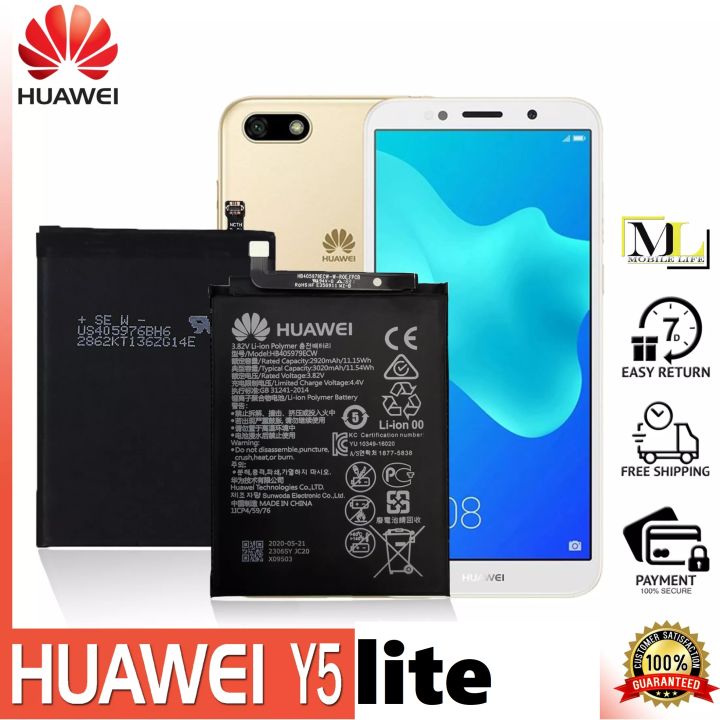 Huawei Y5 Lite 2018 DRA-LX3 Battery HB405979ECW (Origina Equipment Manufactured