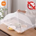 【Hot】 Xiaomi Food Covers Mesh Foldable Kitchen Anti Fly Mosquito Tent Dome Net Umbrella Picnic Protect Dish Cover Kitchen Accessories. 