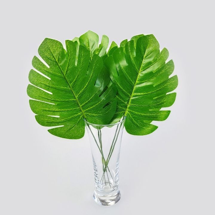 Artificial%20Turtle%20Leaves%20Green%20Gold%20Tropical%20Palm%20Leaves%20Monstera%20Leaves%20for%20Jungle%20Birthday%20Hawaiian%20Party%20Decorations%20-%20Image%204